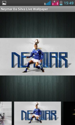 Neymar Da Silva Live Wallpaper截图2