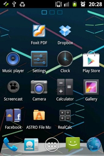 Jelly Bean Theme Go Launcher截图9