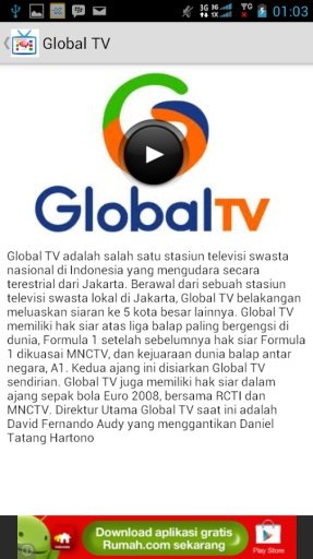 Indonesia TV Live截图4