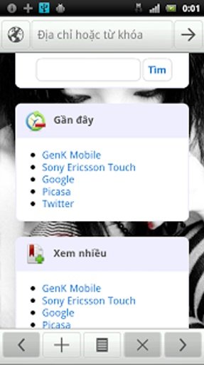 Vina Browser @Tr&igrave;nh Duyệt Việt截图3