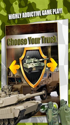 Army Truck Road rage race截图1