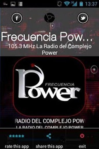 FRECUENCIA POWER 105.3 MHz截图3