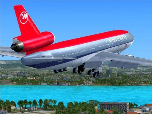 Airplane Flight Simulator Game截图5