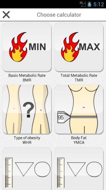 Diet Calculators Free截图2