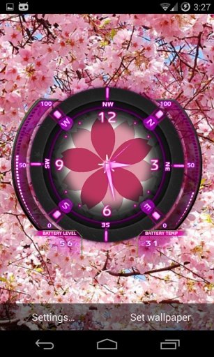 Zen Sakura Live Wallpaper HD截图1