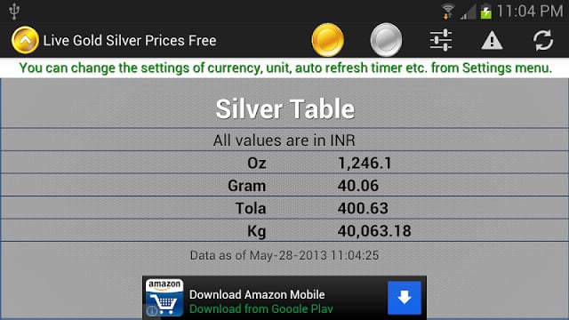 Live Gold Silver Prices Free截图5