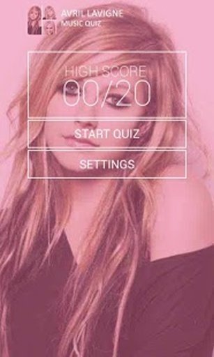 Avril Lavigne Music Quiz截图6