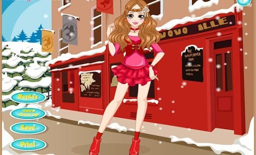 barbie winter dressup截图5