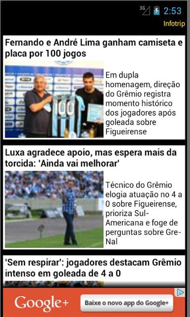 Gremio app n&atilde;o oficial截图2