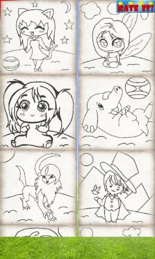 Coloring Game Anime截图6