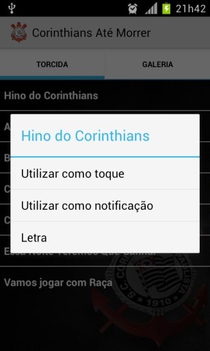 Corinthians at&eacute; Morrer截图6