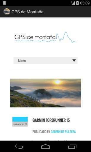 GPS de monta&ntilde;a截图1