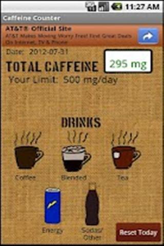 Caffeine Counter截图1