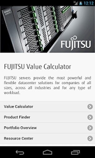 FUJITSU Value Calculator截图1