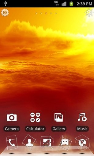 Sunset 3D Live Theme (FREE)截图2