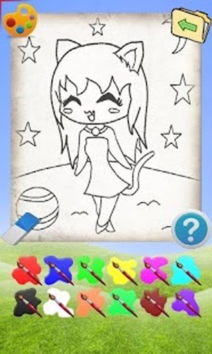 Coloring Game Anime截图9