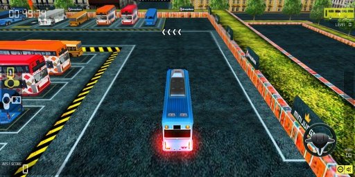 Bus Parking 3D - School Bus截图1