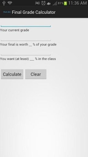 Final Grade Calc...截图4