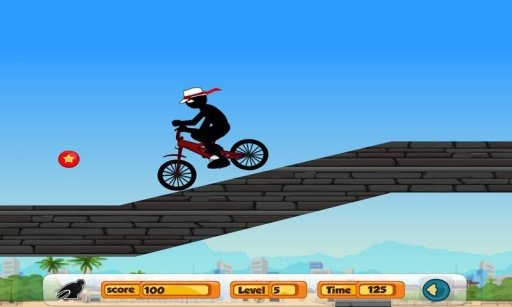 Stunt Dirt Bike -Stickman Rush截图3