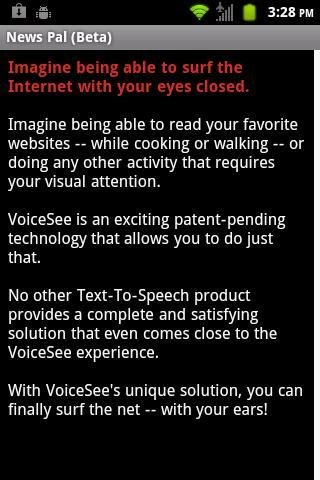 News Pal™ (voice browser)截图2
