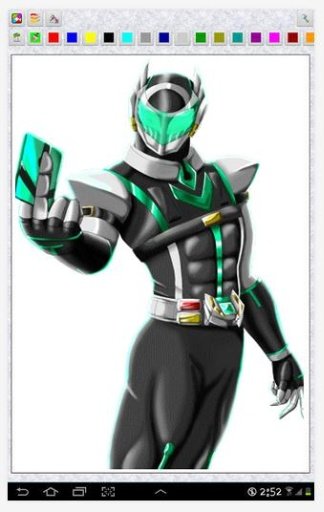 Kamen Rider Gaim Coloring截图1