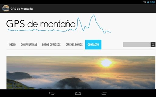 GPS de monta&ntilde;a截图3