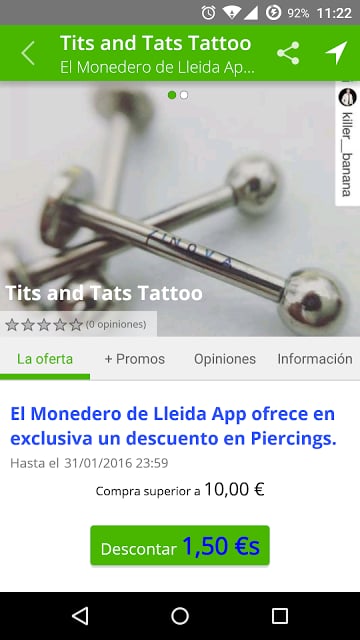 Lleida elMonedero Descuentos截图5