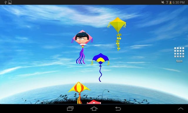 3D Kites Free Live Wallpaper截图4