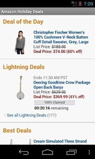 Amazon Holiday Deals截图2