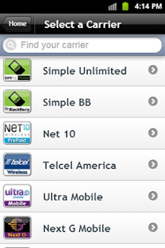 AT&amp;T Go Phone截图6