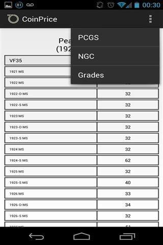 硬币价格指南截图4