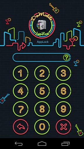 AppLock Theme NightClub截图4