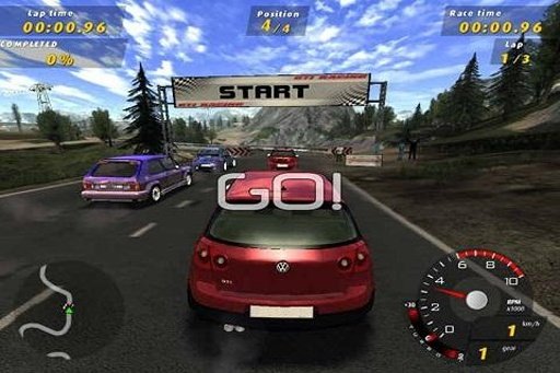 Traffic Car Air Racer 3D截图3