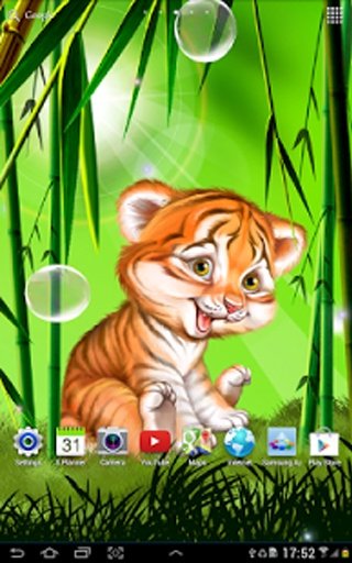 Cute Tiger Cub Wallpaper截图5