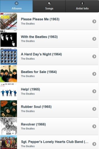 The Beatles All Lyrics截图1