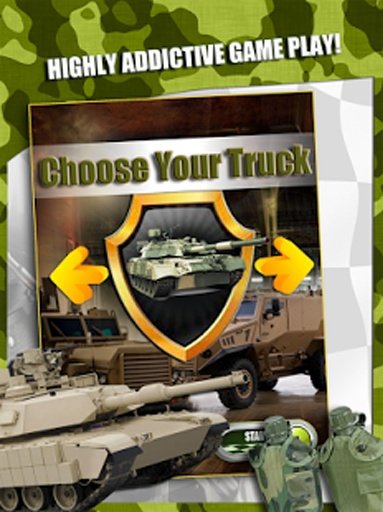 Army Truck Road rage race截图3