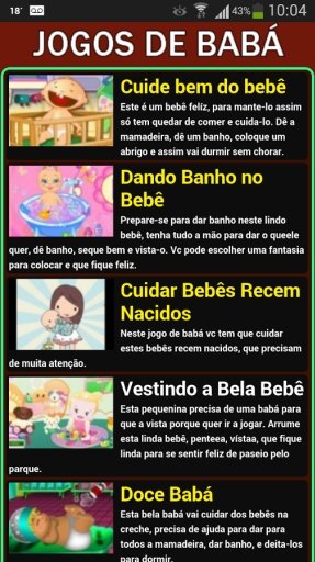 Jogos de baba截图2