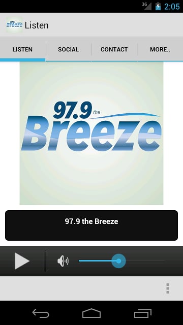 97.9 the Breeze截图2