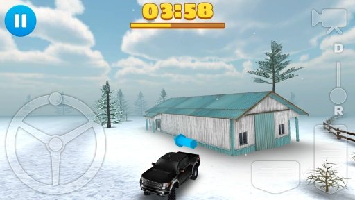 4x4 Off-Road Winter Game截图1