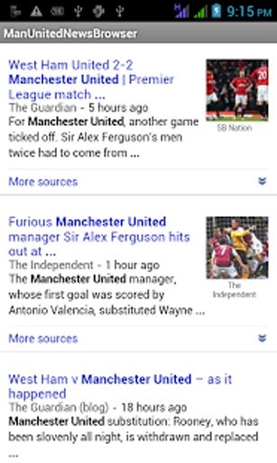 Man United News Browser截图5