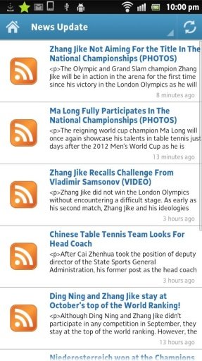 Table Tennis News 2U截图4