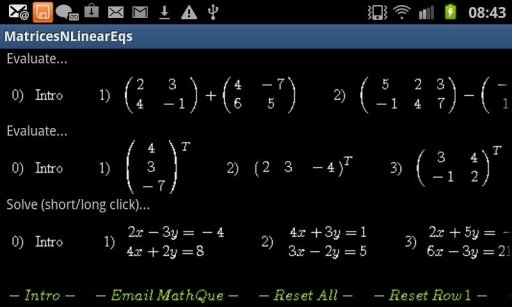 Matrices and Linear Equations截图7