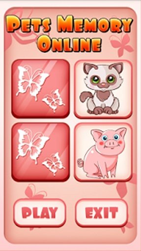 Pets Memory Online截图2