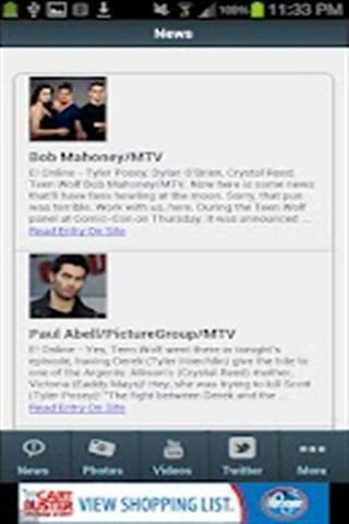 Tyler Posey Fan App截图3