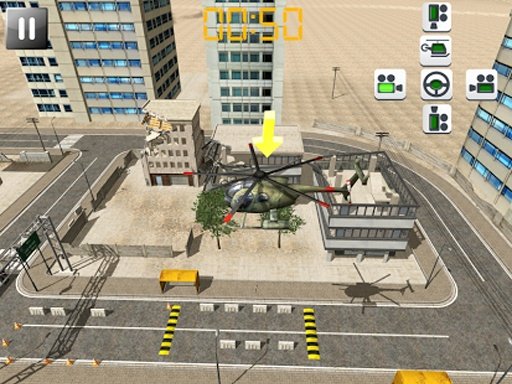 Helicopter Rescue Parking Sim截图1