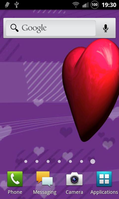 Sweet Heart 3D (Free) LWP截图2