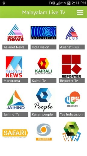 Malayalam tv channels live截图2