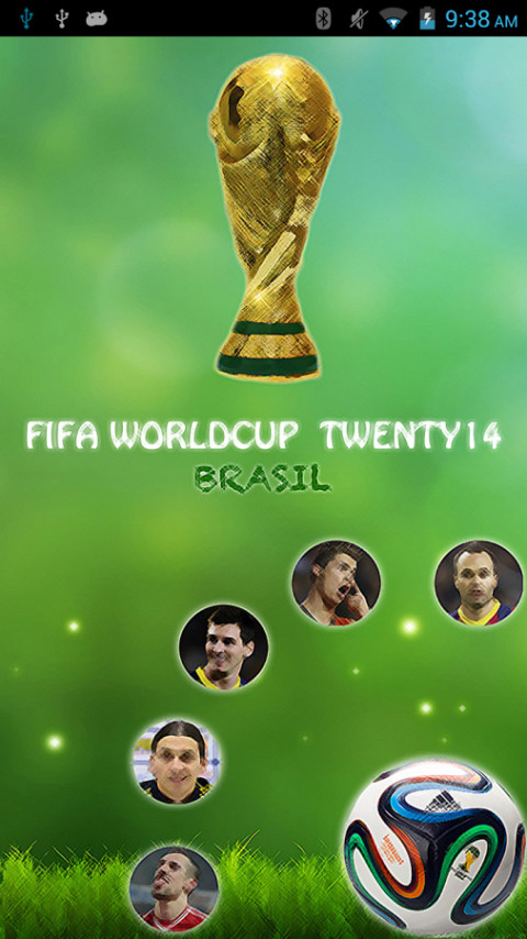 Football WorldCup Twenty14 Brazil截图1