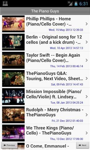 钢琴专家 The Piano Guys Fan App截图1