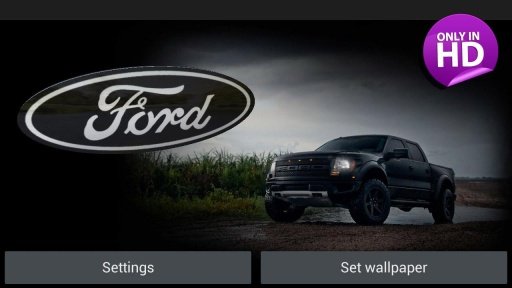 3D FORD Logo Live Wallpaper截图3